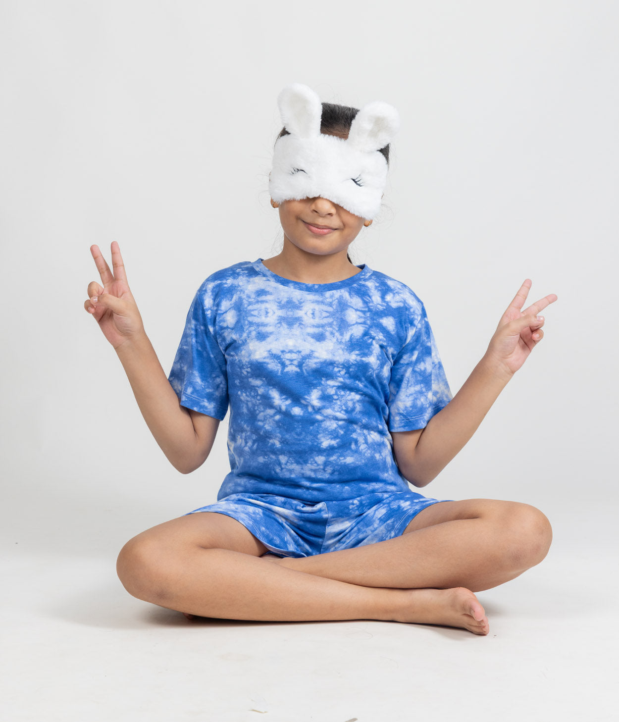 Indigo Frost Kids Shorts Set