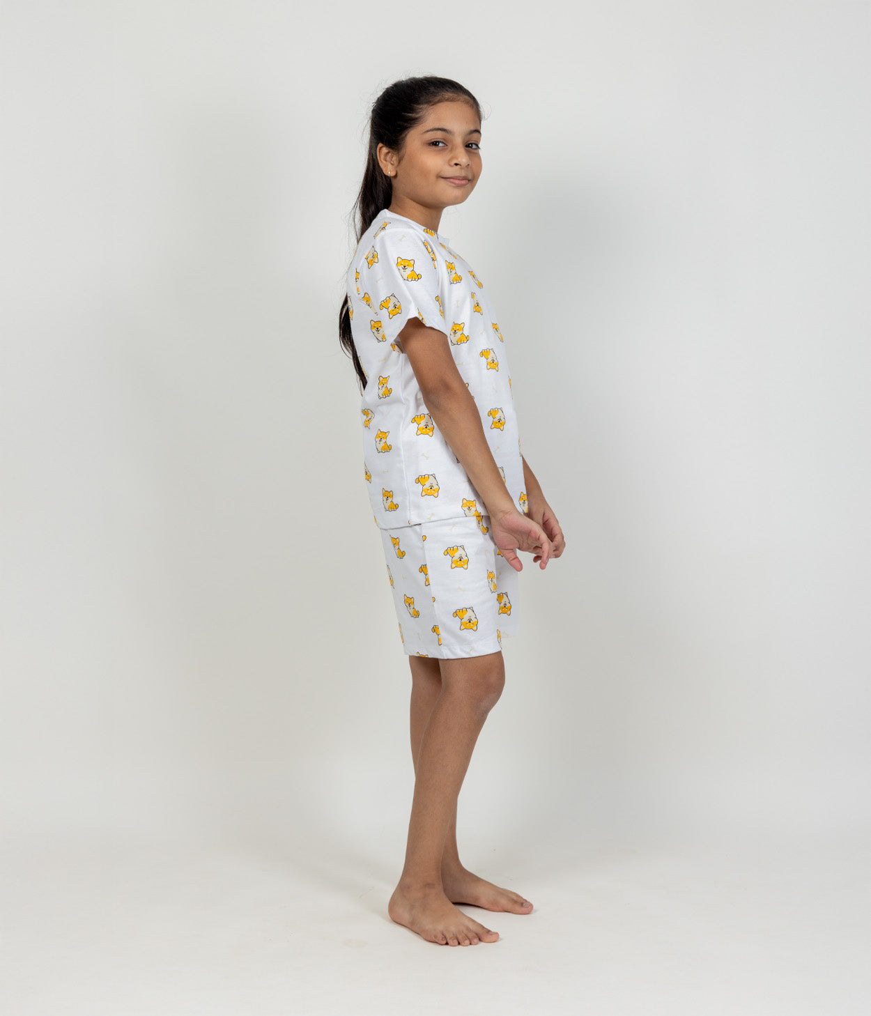 Puppy Parade Kids Shorts Set