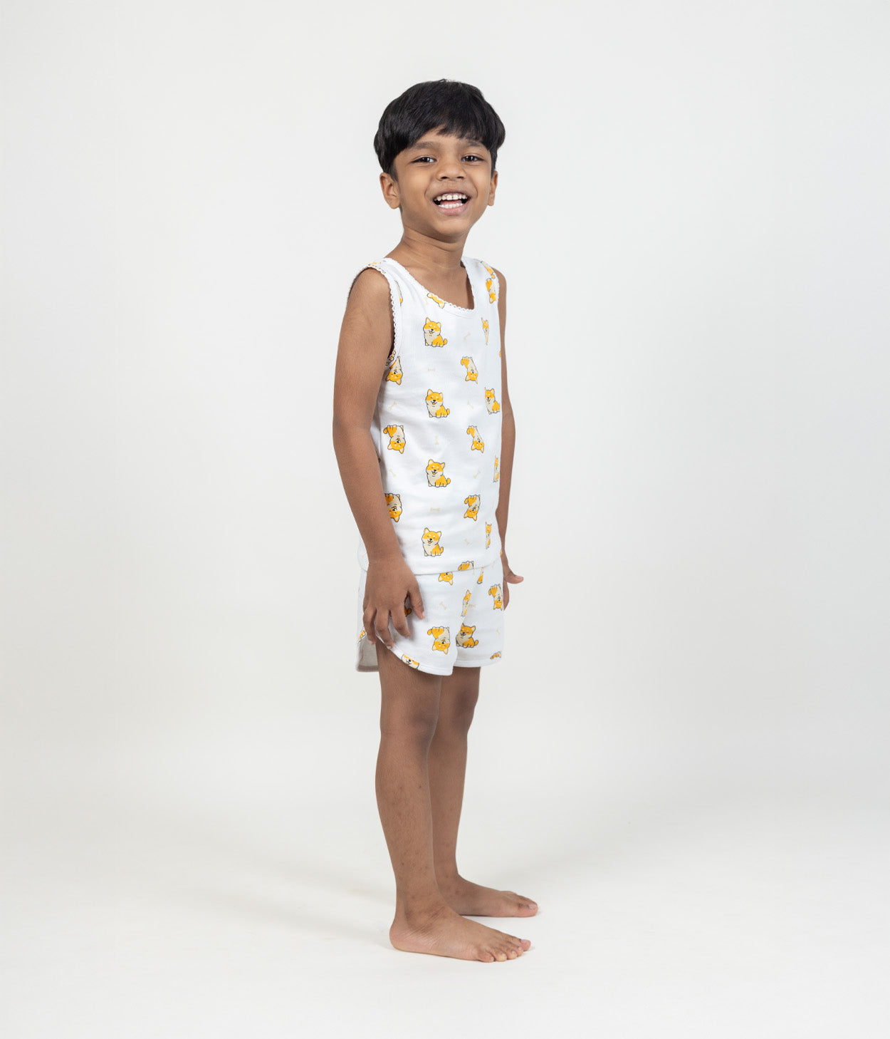 Puppy Parade Kids Sleeveless Set