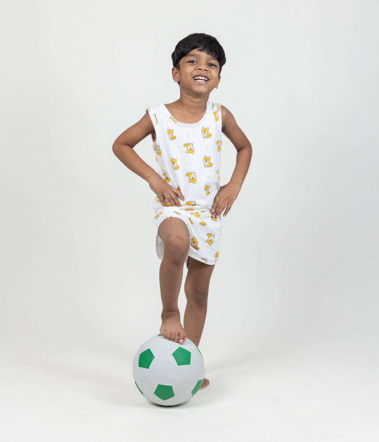 Puppy Parade Kids Sleeveless Set