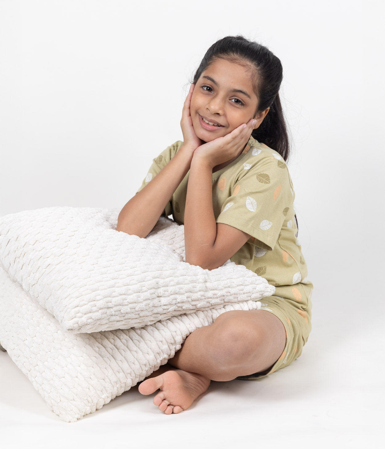 Soft Autumn Kids Shorts Set