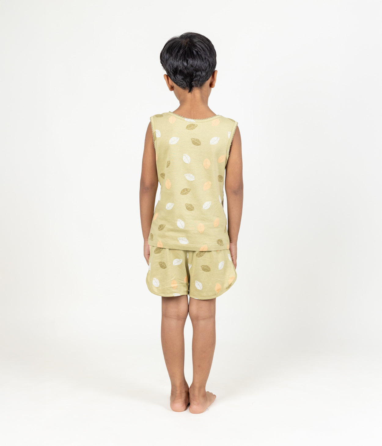 Soft Autumn Kids Sleeveless Set