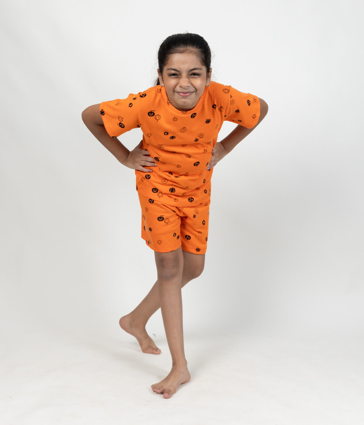 Spooky Cute Kids Shorts Set