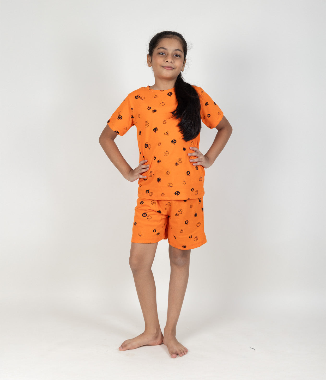 Spooky Cute Kids Shorts Set