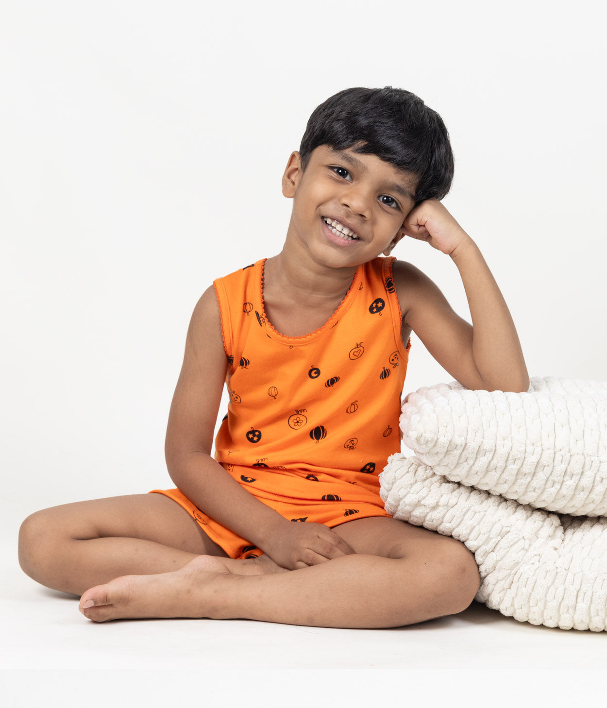 Spooky Cute Kids Sleeveless Set