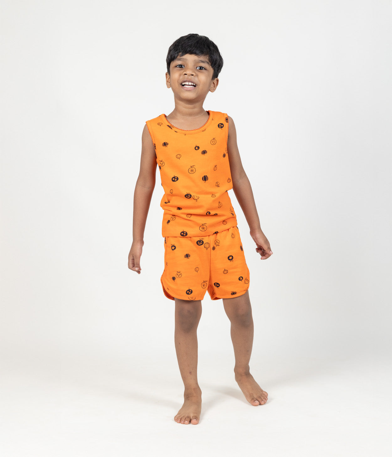 Spooky Cute Kids Sleeveless Set