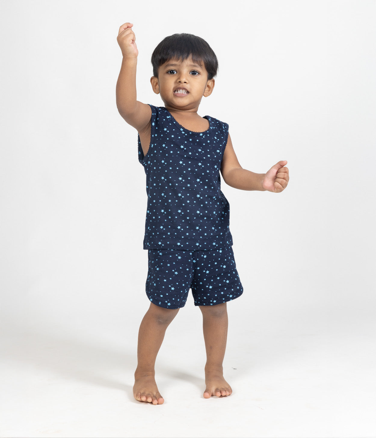 Stars Kids Sleeveless Set