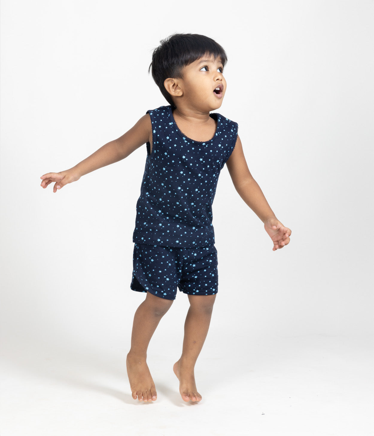 Stars Kids Sleeveless Set
