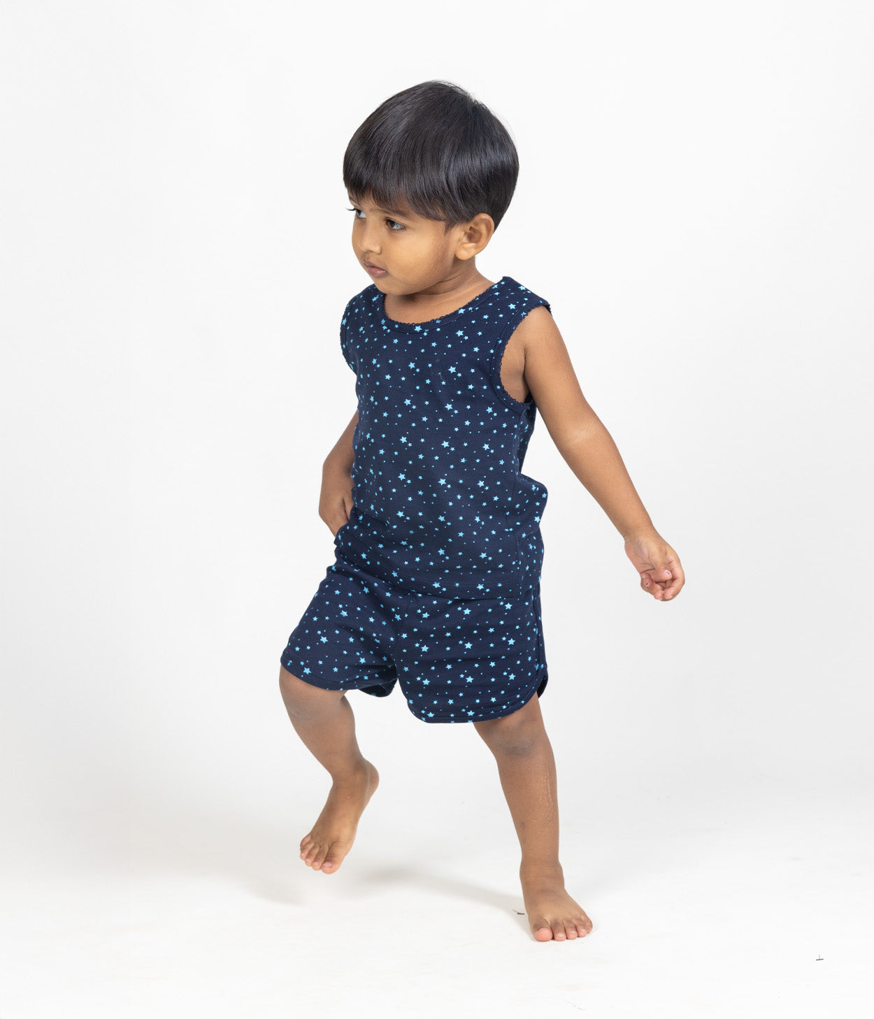 Stars Kids Sleeveless Set