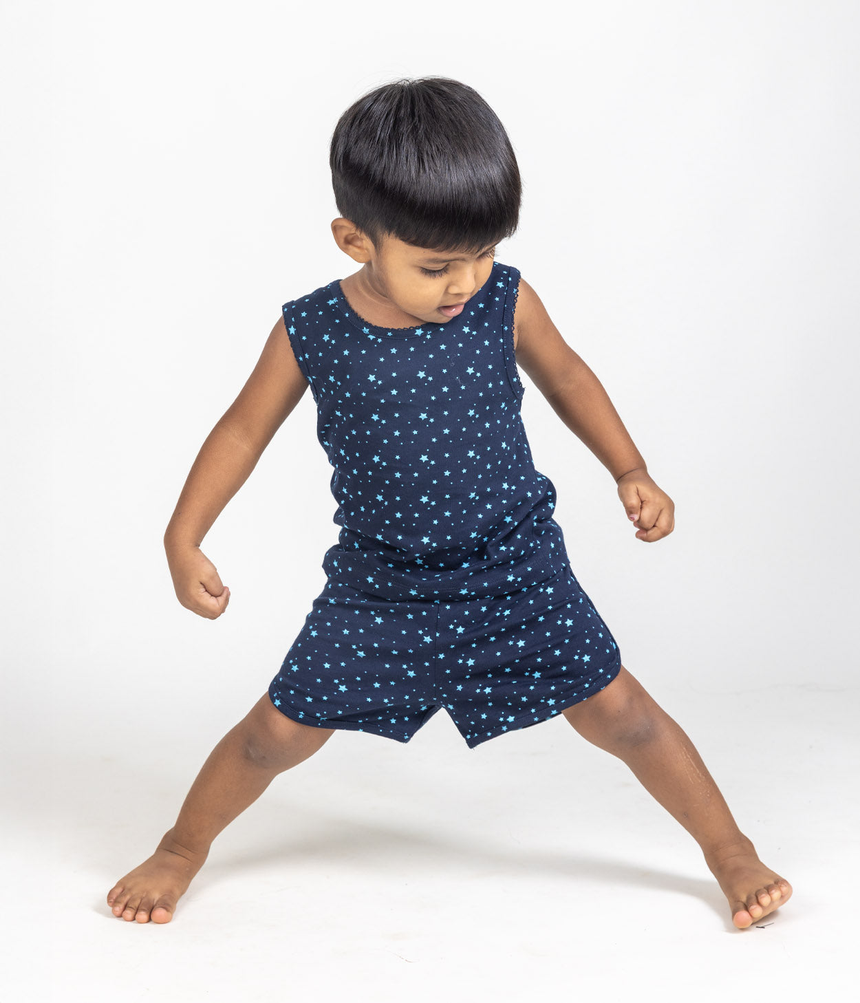 Stars Kids Sleeveless Set