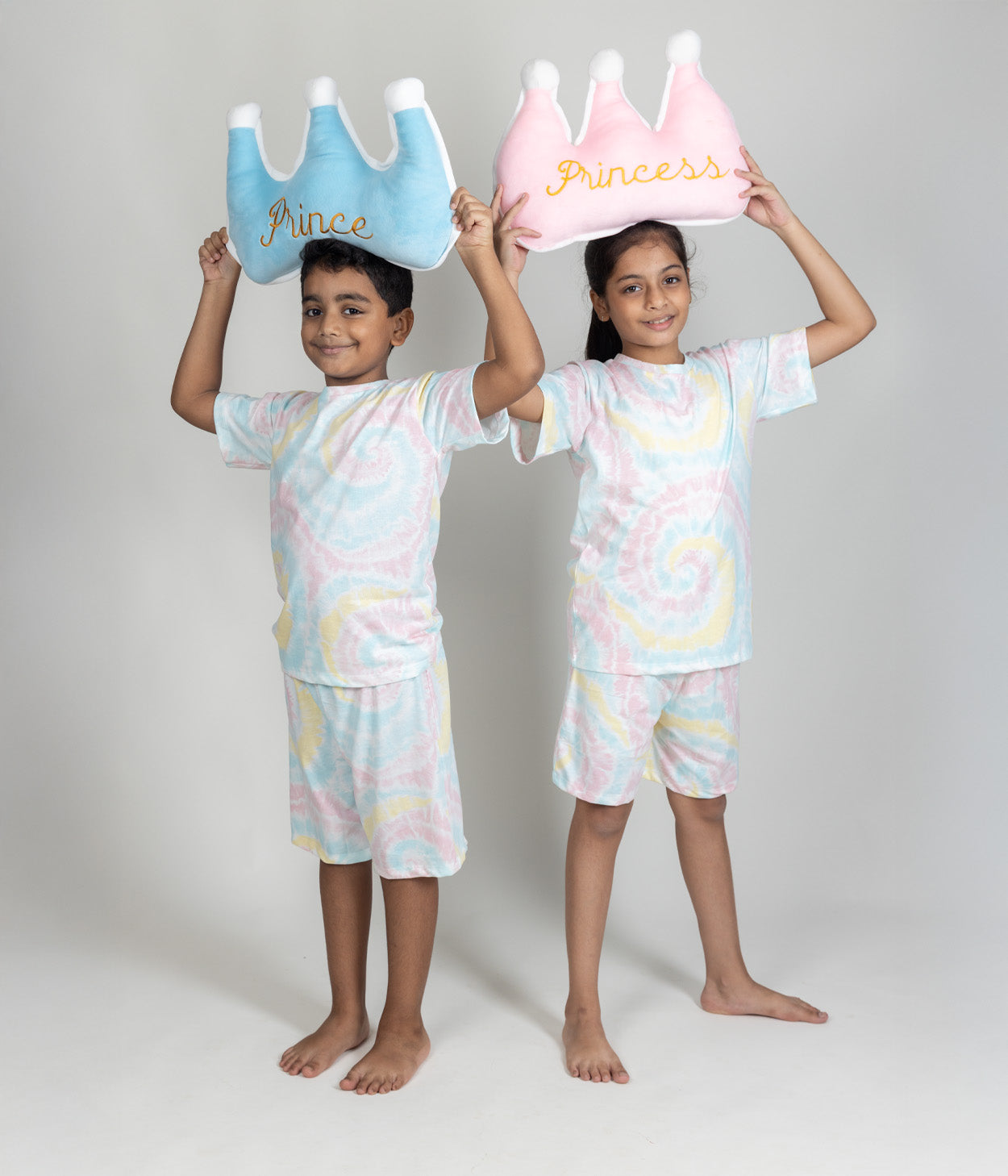 Sunshine Swirl Kids Shorts Set