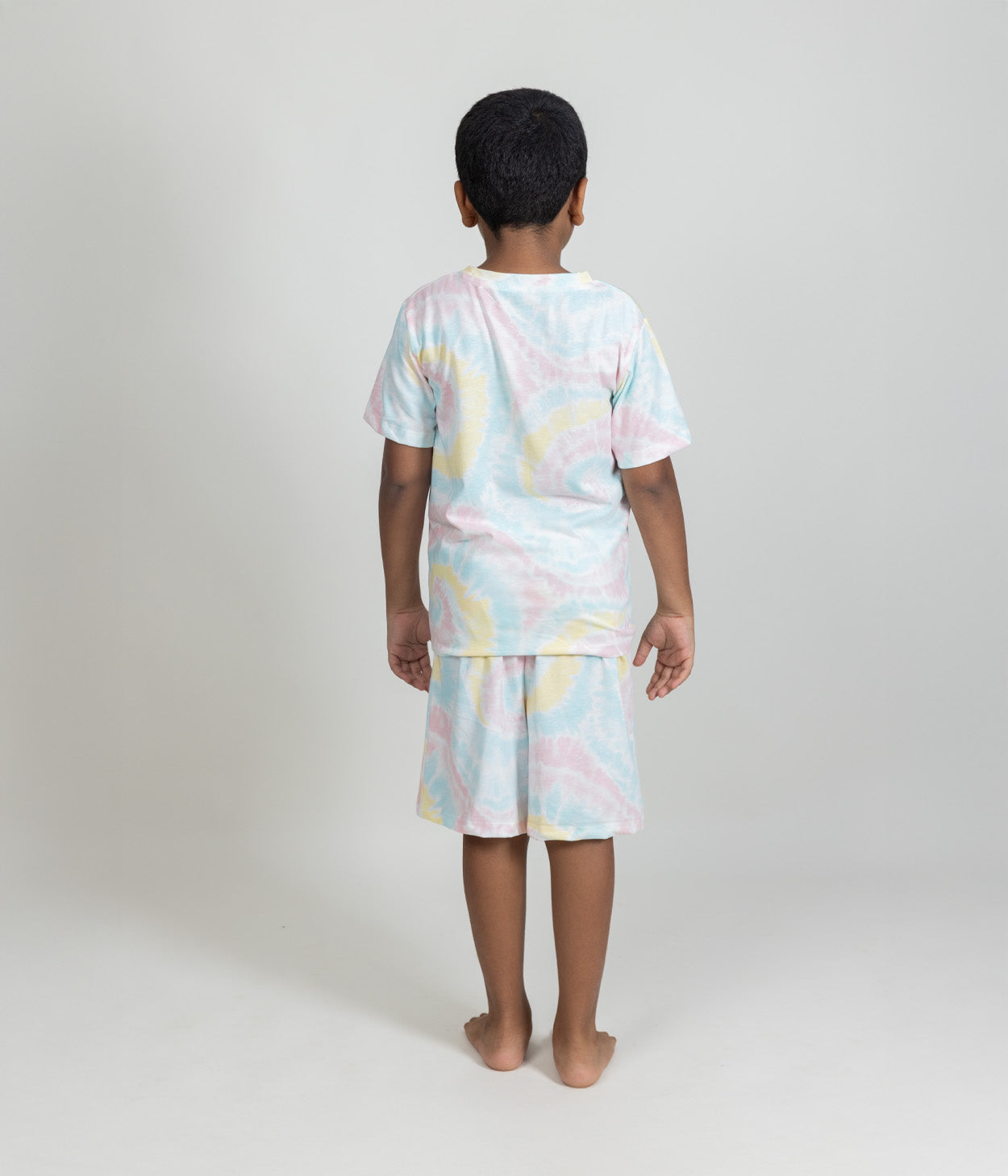 Sunshine Swirl Kids Shorts Set