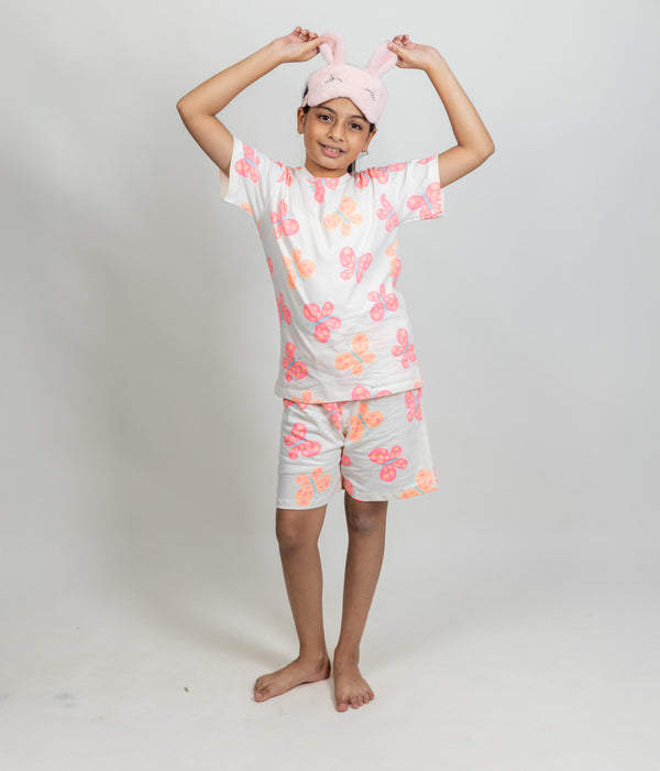 Whimsical Wings Kids Shorts Set