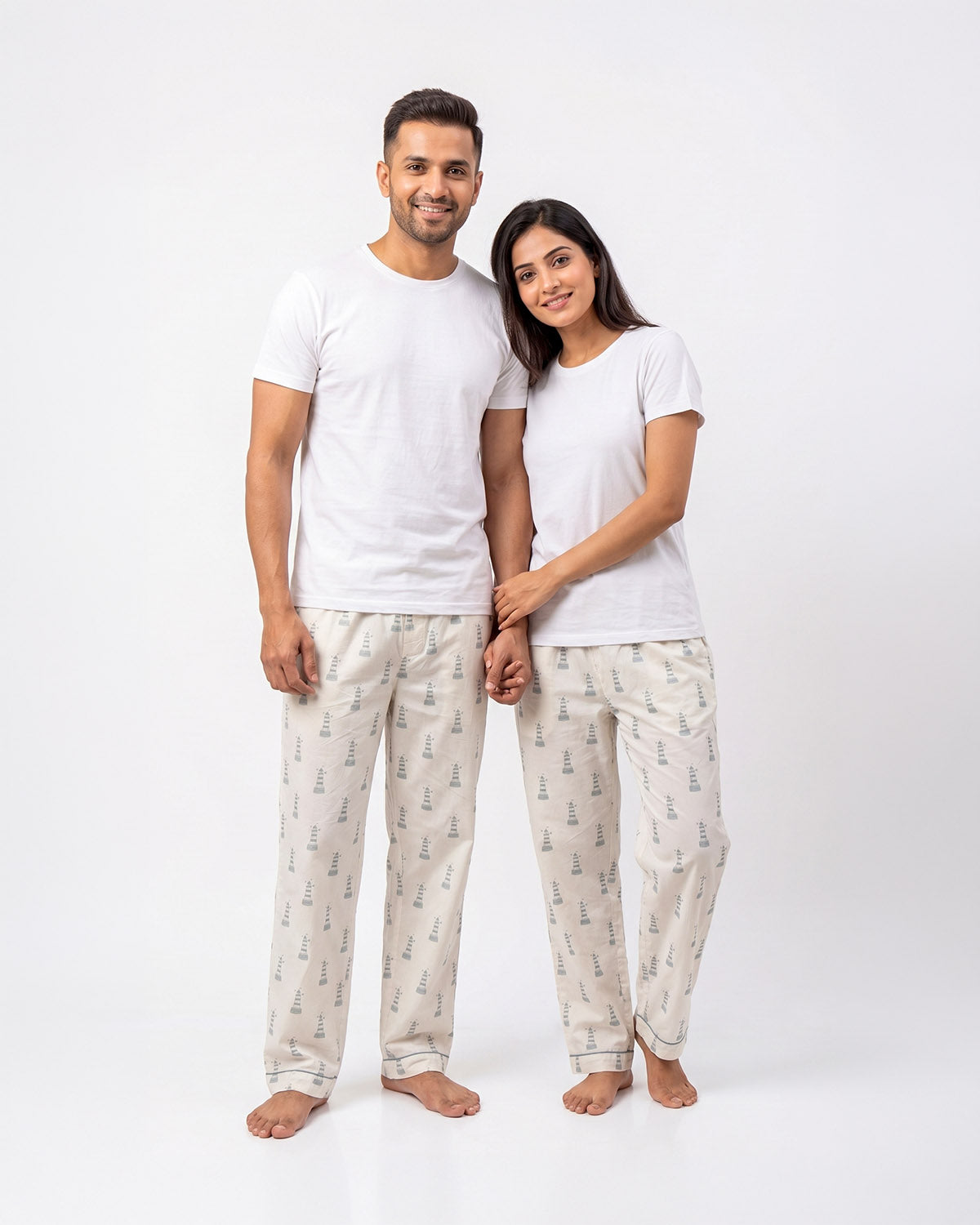 Lighthouse Couple Pyjama Set