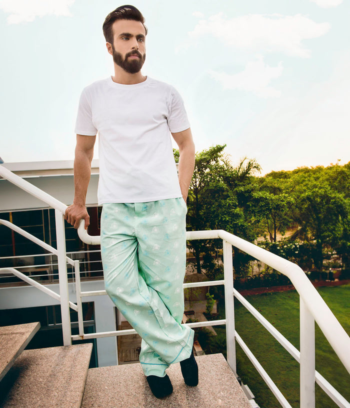 Alston Mens Printed Pyjama
