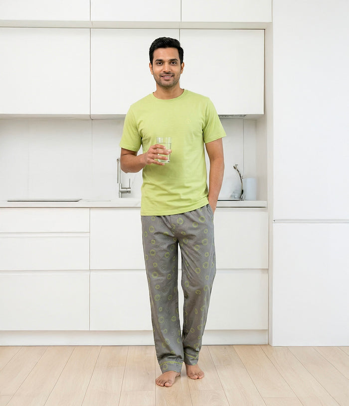 Horacio Mens Printed Pyjama
