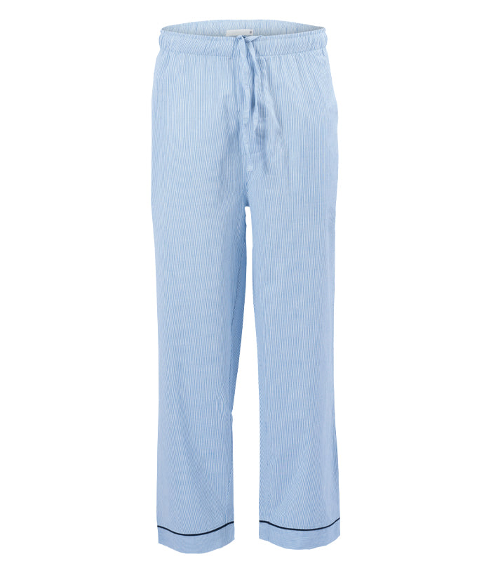 Light Blue Pinstripes Mens Pyjama