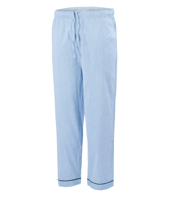 Light Blue Pinstripes Mens Pyjama