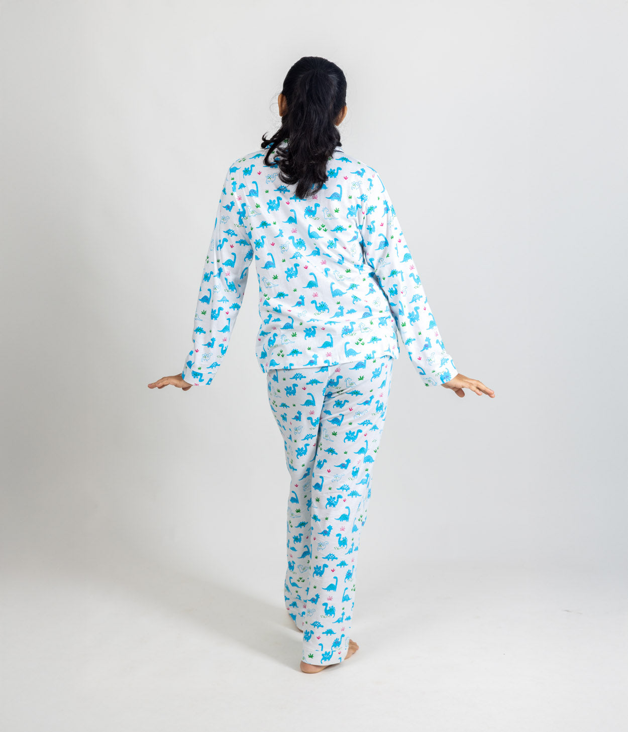 Dinosaurs Women's Printed Knit Nightset
