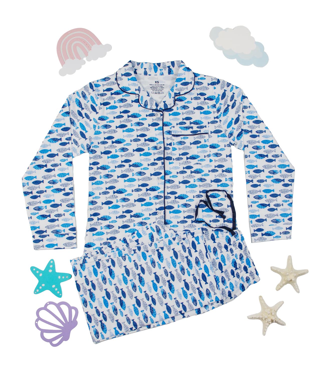 Fishes Women's Nightset