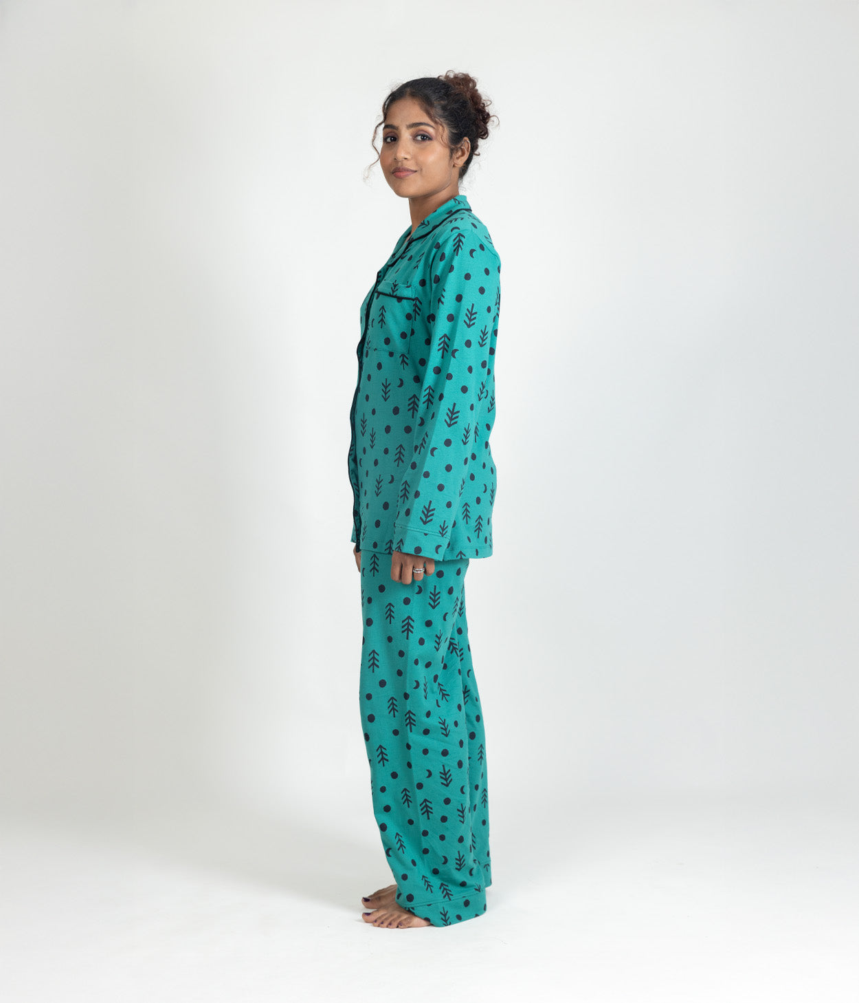 Forest Green Women's Nightset