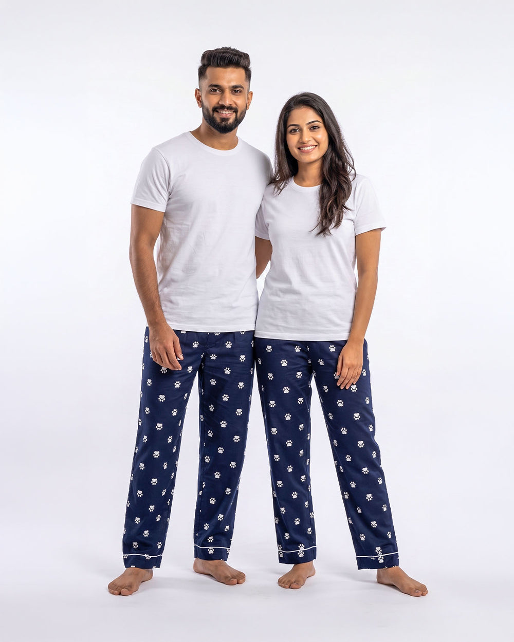 Paws Couple Pyjama Set