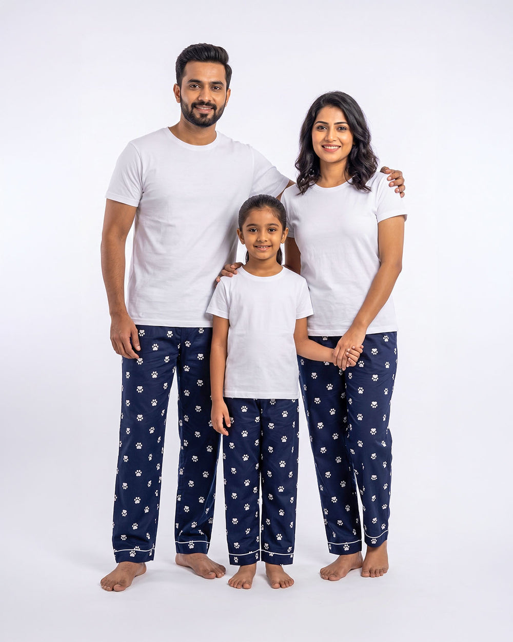 Paws Family of 3 Pyjama Set