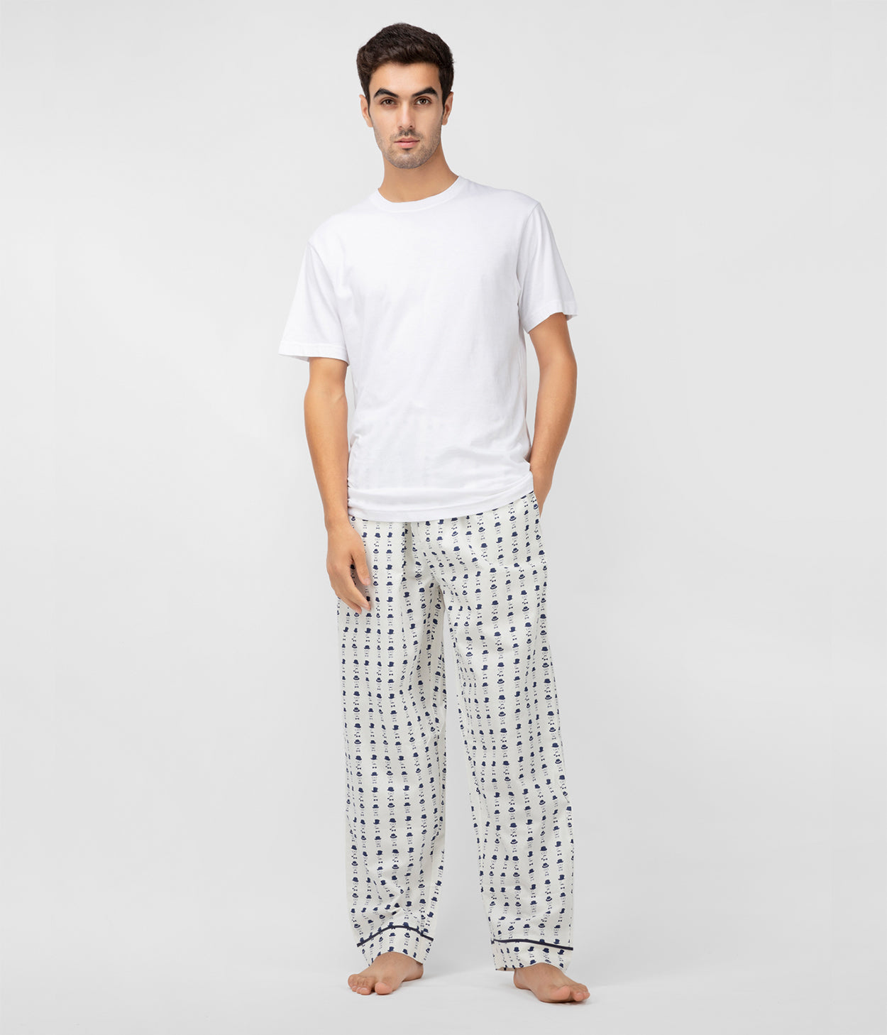 Alastaire Mens Printed Pyjama