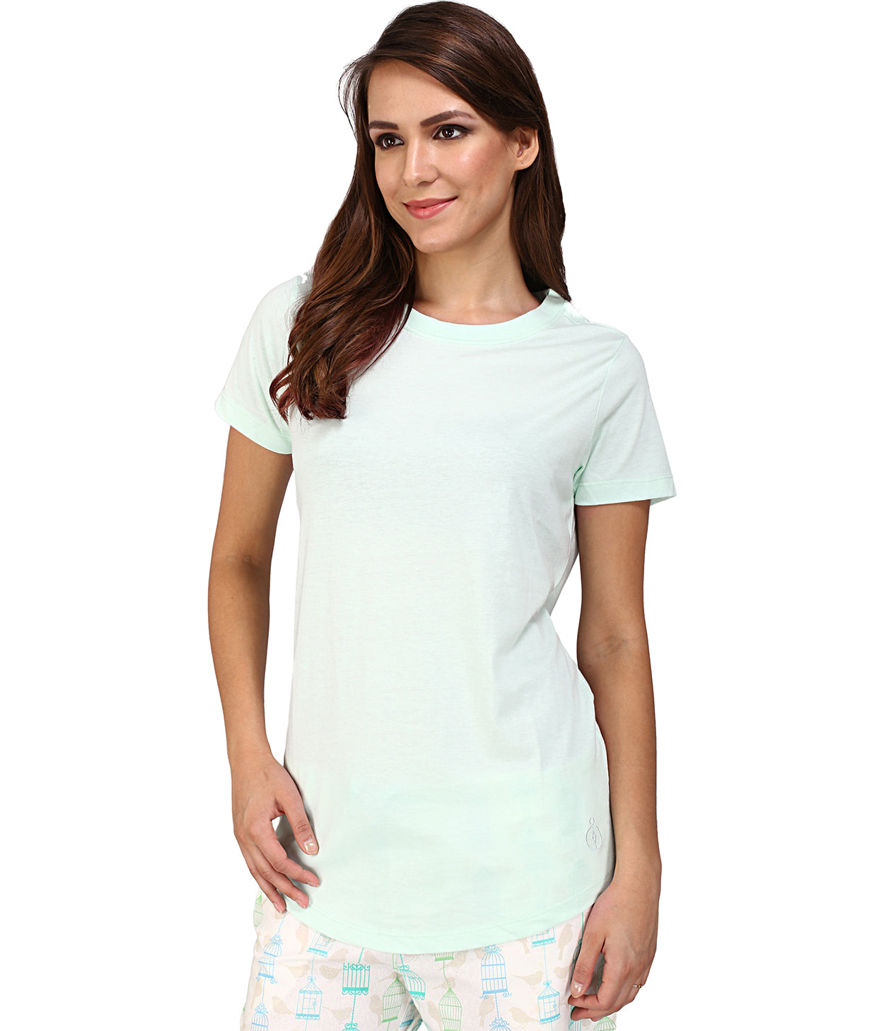 Mint Green Womens T-Shirt